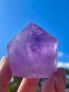 Amethyst Crystal Polished Point