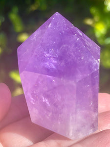Amethyst Crystal Polished Point