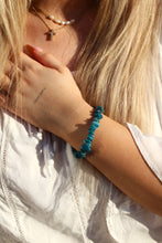 Load image into Gallery viewer, Blue Apatite Stretch Bracelet