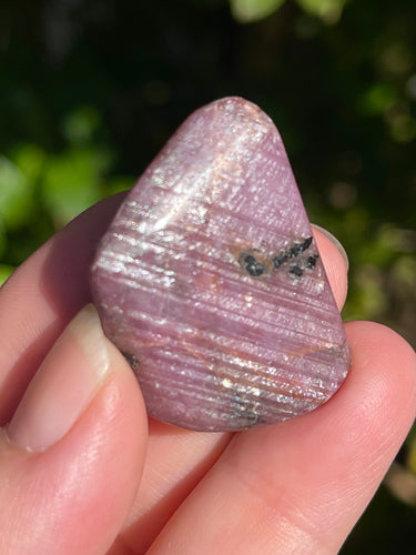 A Grade Natural Ruby Tumbled Stone #3