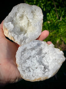 Large Split Moroccan Geode Crystal
