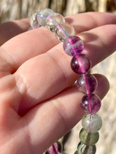 Load image into Gallery viewer, Premium Quality Watermelon Fluorite Crystal Bracelet