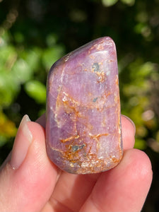 A Grade Natural Ruby Tumbled Stone #6