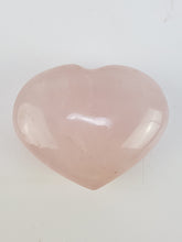 Load image into Gallery viewer, AAA Rose Quartz Gold Ribbon Heart