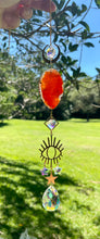 Load image into Gallery viewer, Sparkling Agate Slice Crystal Sun Catchers