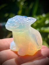 Load image into Gallery viewer, Beautiful Hand Carved Opalite Crystal Dragon (Medium)