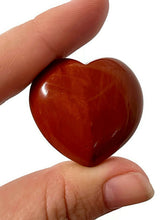 Load image into Gallery viewer, One (1) Red Jasper Heart