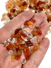 Load image into Gallery viewer, Tumbled Red Rabbit Hair Rutilated Quartz Crystal Chips (100g)