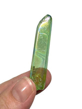 Load image into Gallery viewer, Green Emerald Aura Quartz Crystal Points - 50 grams lot