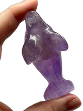 Load image into Gallery viewer, Beautiful Ametrine Crystal Carved Dolphin