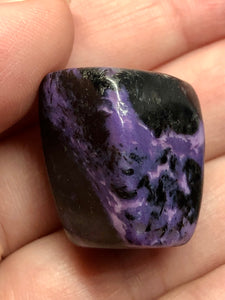One (1) Large A Grade Charoite Tumbled Stone