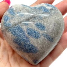 Load image into Gallery viewer, 6.8 Cm K2 (Azurite with Granite) Puffy Heart
