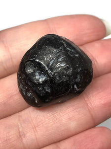 One (1) Apache Tears Obsidian Raw Crystal
