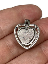 Load image into Gallery viewer, Premium Quality Purple Lepidolite Mica Heart Pendant