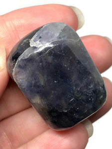 One (1) Large A Grade Iolite with Sunstone Tumbled Stone