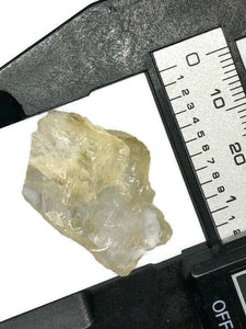 One (1) Natural Heliodor (Yellow Beryl) Raw Crystal