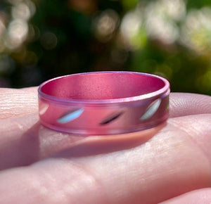 Colourful Aluminium Ring Sphere Stands