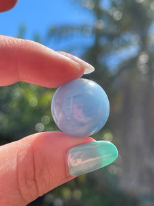 A Grade Aquamarine Crystal Sphere #3