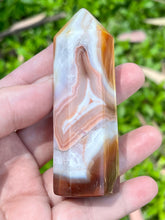 Load image into Gallery viewer, Top Quality Carnelian Geode Crystal Polished Point #1