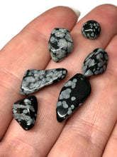Load image into Gallery viewer, Tumbled A Grade Snowflake Obsidian (100g)