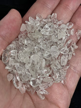 Load image into Gallery viewer, Tumbled Clear Quartz Crystal Chips (100g)