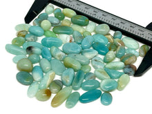 Load image into Gallery viewer, Tumbled A Grade Amazonite - large size (100g)