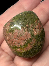 Load image into Gallery viewer, One (1) XL Unakite Tumbled Stone
