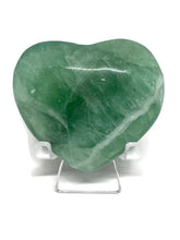 Load image into Gallery viewer, Green Fluorite Crystal Heart
