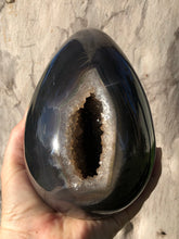 Load image into Gallery viewer, Extra Large A Grade Amethyst Cluster Geode Egg