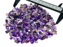 Load image into Gallery viewer, Tumbled Premium Quality Brazilian Amethyst Crystal Chips (100g)