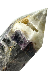 Large Sparkling Sphalerite with Druzy Crystal Generator Point
