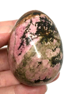 Beautiful 5 Cm Pink Rhodonite Egg