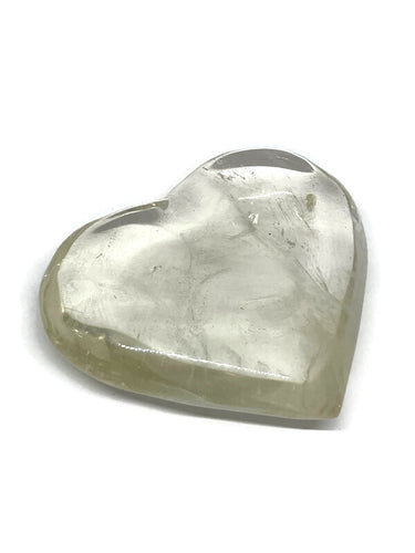 7.7 Cm Brazilian Citrine Crystal Heart