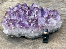 Load image into Gallery viewer, Huge 18.5 Cm Sparkling A Grade Brazilian Amethyst Cluster