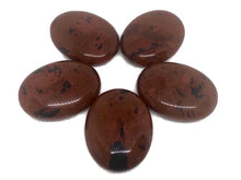 Load image into Gallery viewer, Mahogany Obsidian Palm Stone
