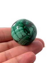 Load image into Gallery viewer, A Grade Natural Malachite Sphere