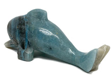 Load image into Gallery viewer, Large Hand Carved Trolleite Dolphin