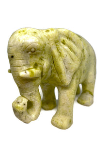 Huge 20 Cm Lantian Jade Carved Elephant #2