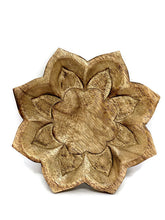 Load image into Gallery viewer, Wooden Lotus Flower Bowl