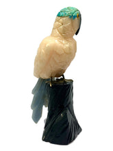 Load image into Gallery viewer, Large Hand Carved Calcite Parrot
