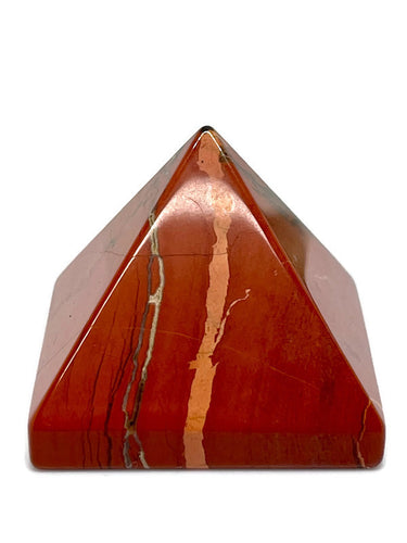 Red Jasper Pyramid - 40 mm