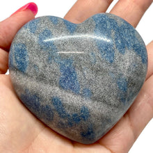 Load image into Gallery viewer, 7.2 Cm K2 (Azurite with Granite) Puffy Heart