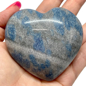 7.2 Cm K2 (Azurite with Granite) Puffy Heart