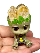 Load image into Gallery viewer, Baby Nature Spirit Figurine with Citrine Crystal