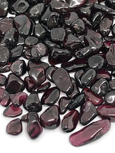 Load image into Gallery viewer, Tumbled Garnet Crystal Chips (100g)
