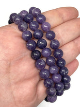 Load image into Gallery viewer, Premium Quality Purple Lepidolite Beaded Bracelet