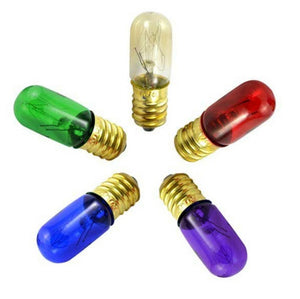 10 Watt Coloured Bulbs