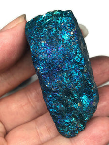 One (1) Piece of Raw Chalcopyrite (Peacock Ore)