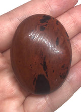 Load image into Gallery viewer, Mahogany Obsidian Palm Stone