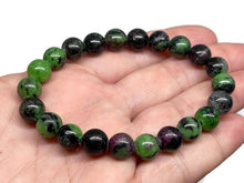 Load image into Gallery viewer, Ruby in Zoisite Beaded Bracelet